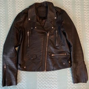 Blank NYC Faux Leather Jacket Size Large